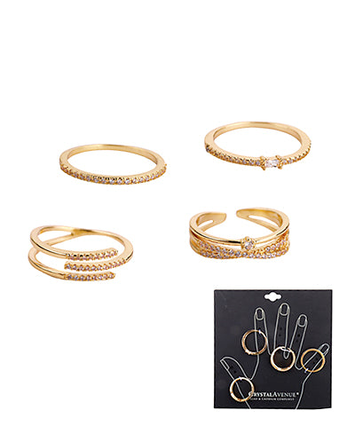 Gold Ring Set